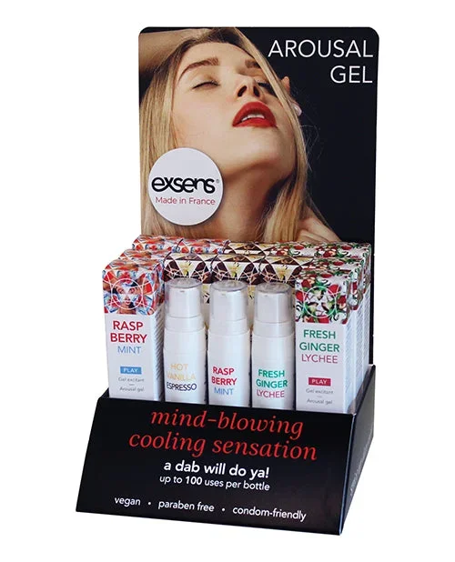 EXSENS of Paris Arousal Gel POS Display with Testers