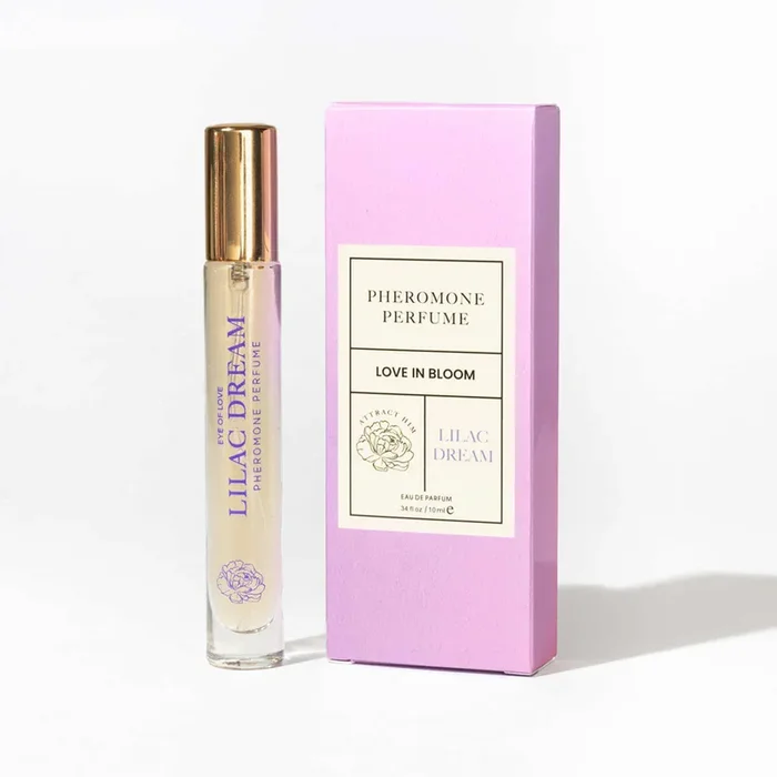 Eye Of Love Love In Bloom Lilac Dream Pheromone Perfume – 10ml – Vanilla Scented Pheromone Parfum for Women to attract Men – 10 ml Spray