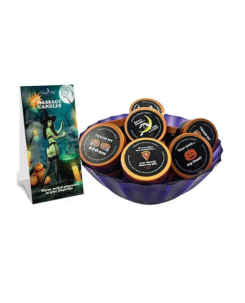 Fall Mini Massage Candle Prepack Bowl – Display of 16