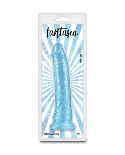 Fantasia Upper 7″ Dildo – Turquoise