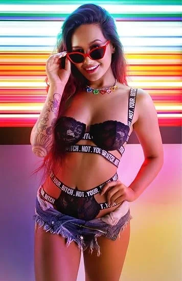 Fantasy Lingerie Vibes Not Your Bitch Bra & Panty