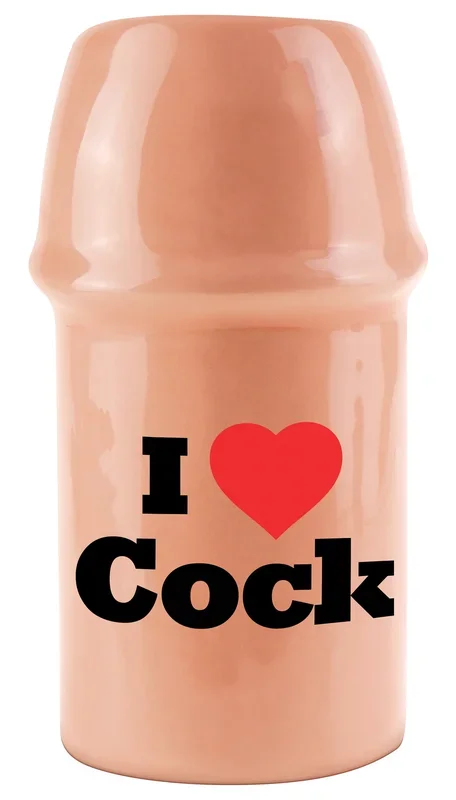 Favors Pecker Party Mug “I Love Cock!”