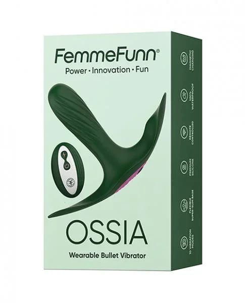 Femme Funn Ossia Wearable Vibrator – Dark Green