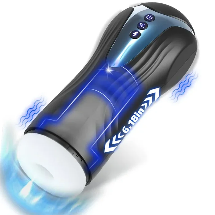 FIDECH 7 Streching Vibrating Non-Slip Handheld Male Stroker