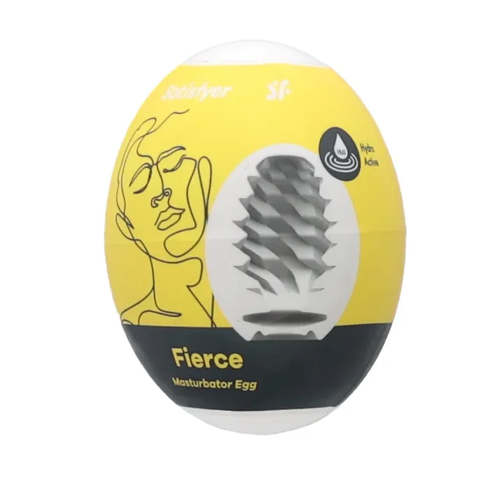 FIERCE MASTURBATOR YELLOW EGG SINGLE