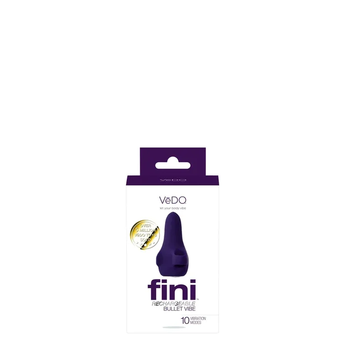 Fini Rechargeable Bullet Vibe Purple: The Ultimate Companion for Erogenous Exploration