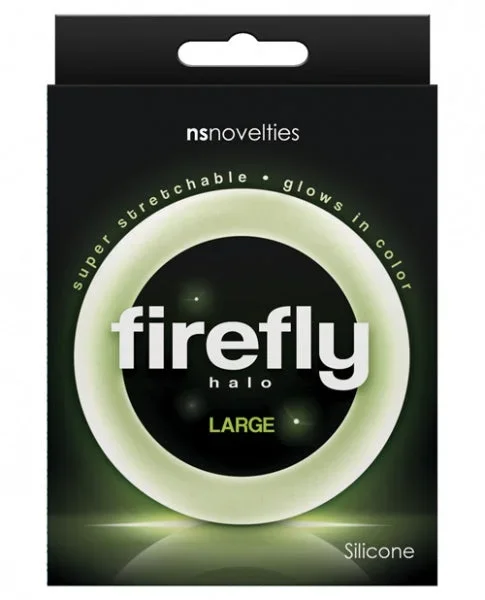 Firefly Halo Large Cockring – Clear