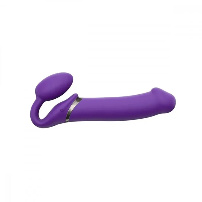 Flexible Vibrating Strapless Strap On Dildo