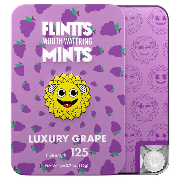 Flintts Mints Luxury Grape F Strength 125 0.7oz