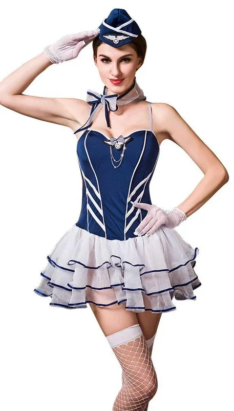 Fly High Stewardess Costume