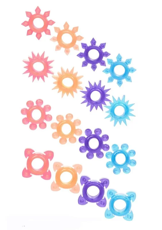 Foil Pack Textured Cock Ring