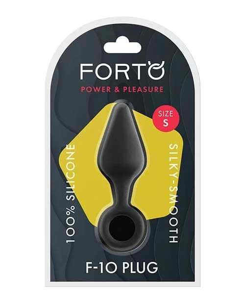 Forto F-10 Silicone Plug with Pull Ring