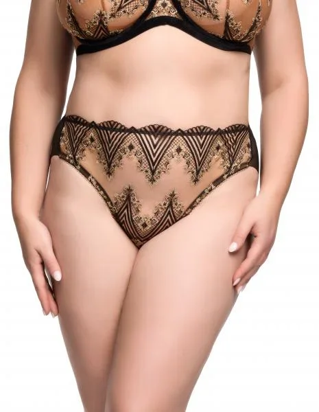 Fortunia Hi Cut Brief – Black –