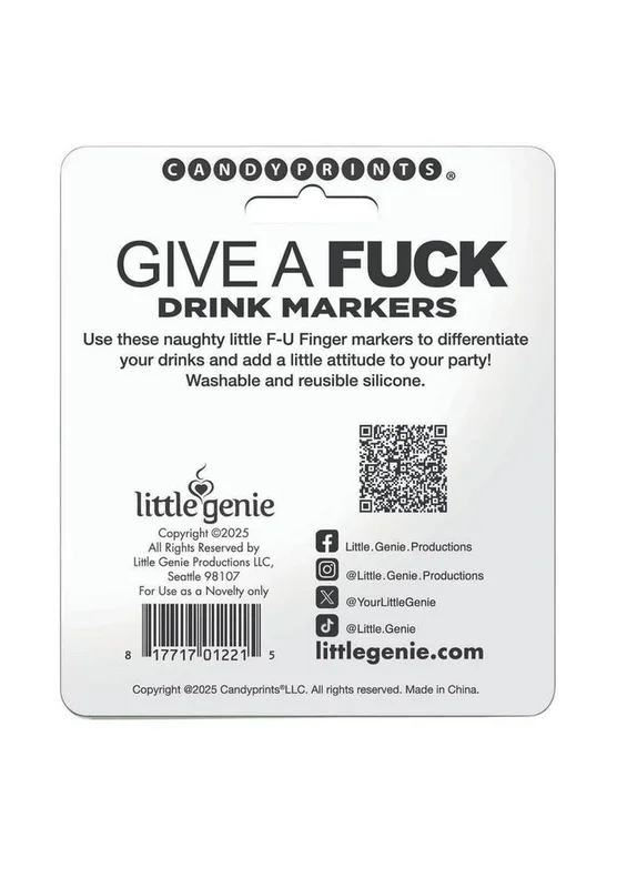 Fu Finger Drink Markers