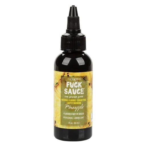 Fuck Sauce Flavored Water Based Personal Lubricant Pineapple 2oz