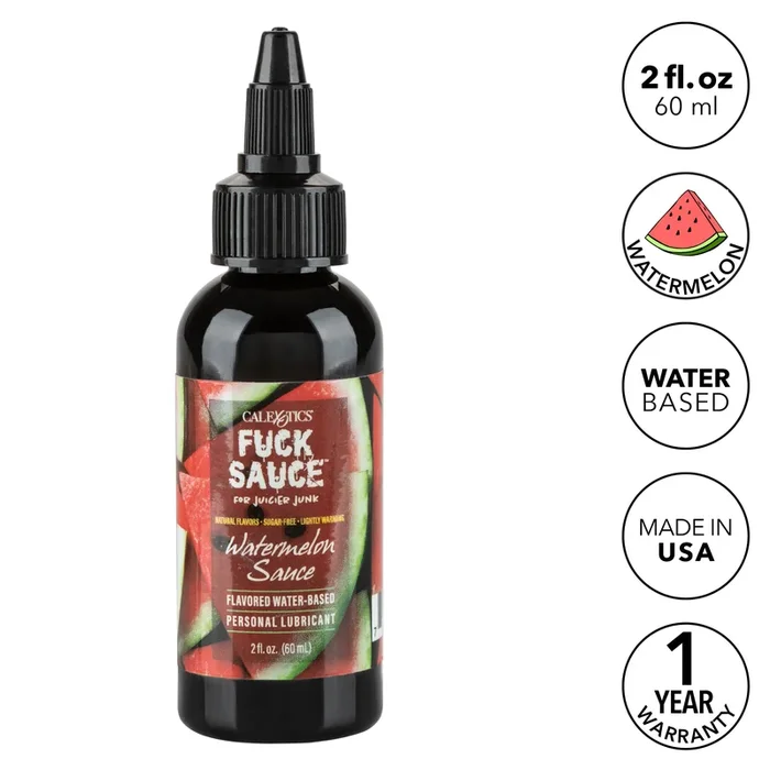 Fuck Sauce Watermelon Flavored Water-Based Personal Lubricant 2 Oz