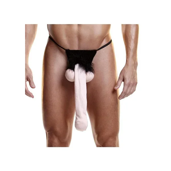 Fundies Foot Long Thong with Paper Ruler