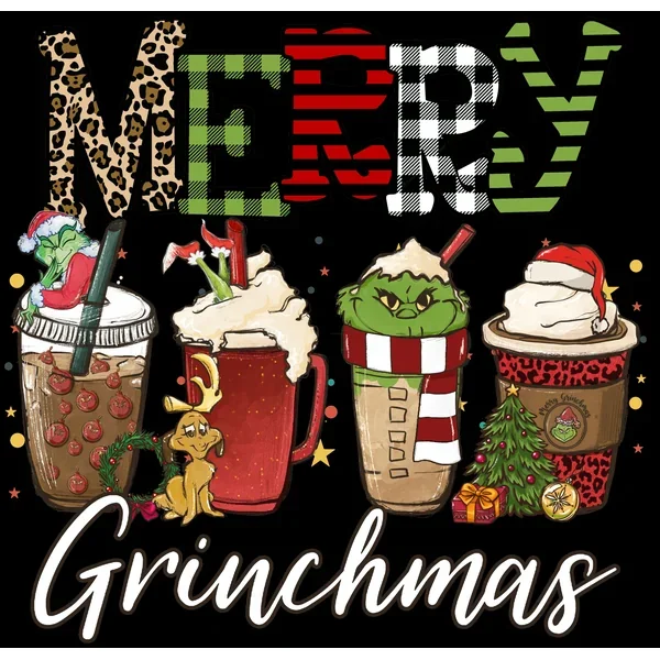 G Man Merry DTF (direct-to-film) Transfer