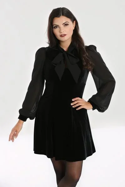 Gabriella Mini Dress – Black –