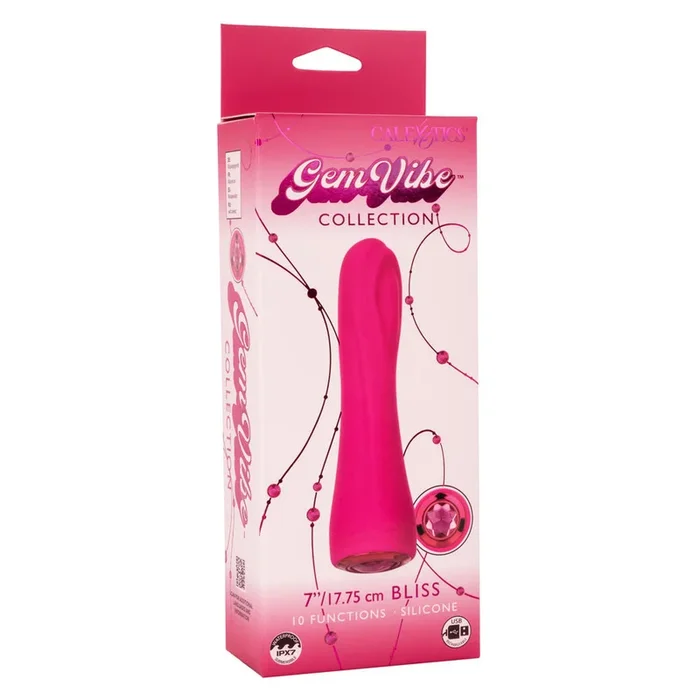 Gem Vibe Collection Bliss Pink Intimate Vibrator