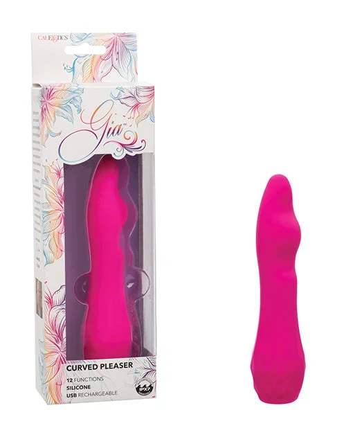 Gia Curved Pleaser – Pink