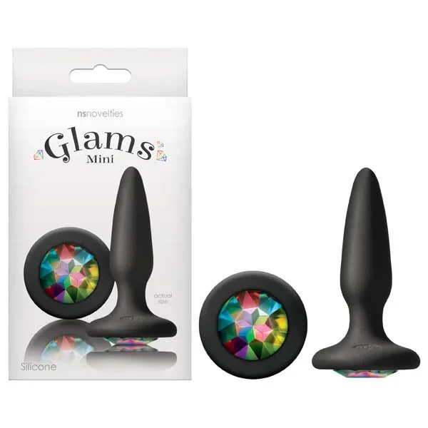 Glams Mini 8.4 cm Butt Plug with Sparkling Gem