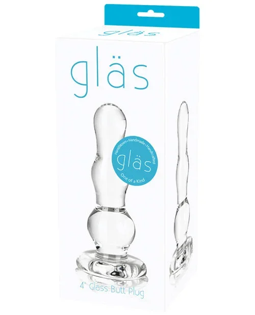 Glas 4″ Butt Plug