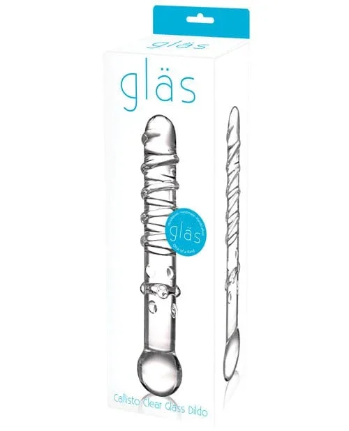 Glas Callisto Glass Dildo – Clear