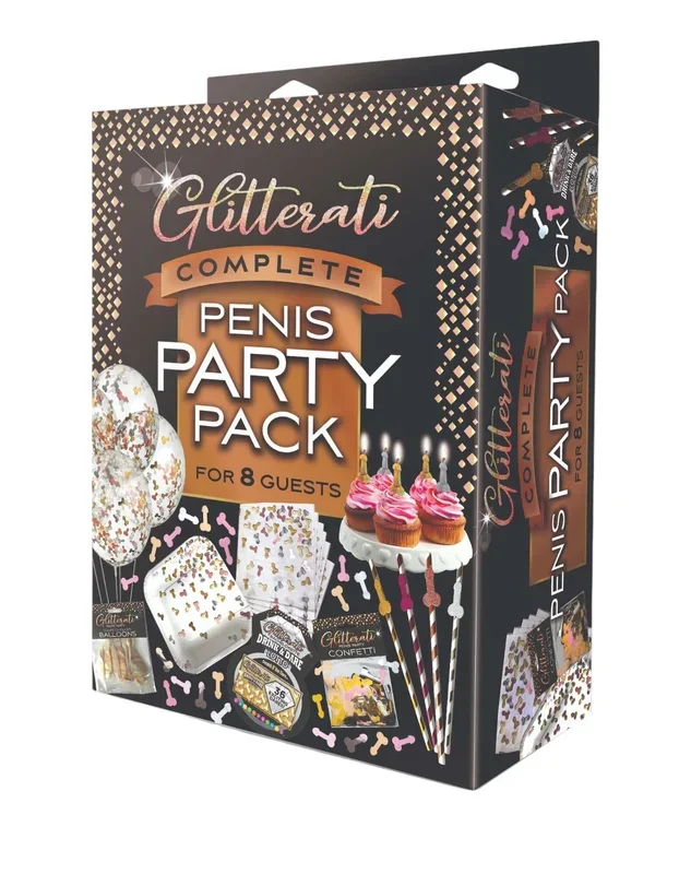 Glitterati Penis Party Pack