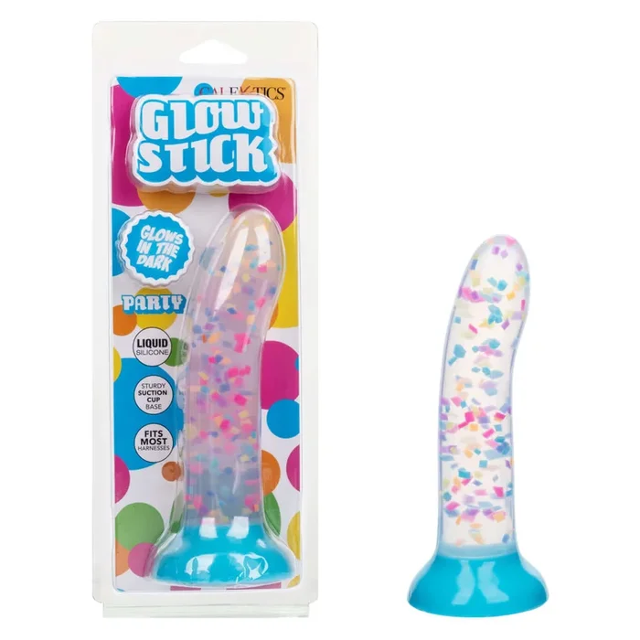 Glow Stick Party Silicone Glow-In-The-Dark Dildo