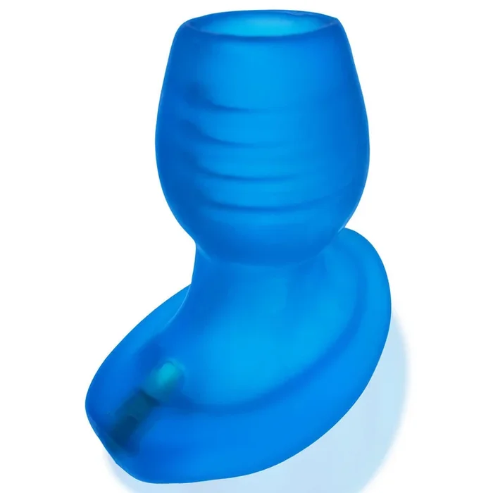 Glowhole Large Blue Butt Plug with LED Light by Oxballs