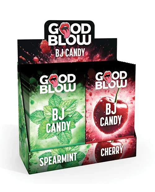 Good Blow Bj Candy Display – Display of 24 Spearmint/Cherry