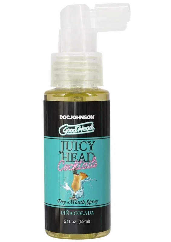 Goodhead Juicy Head Cocktails Dry Mouth Spray Boxed 2oz – Pina Colada