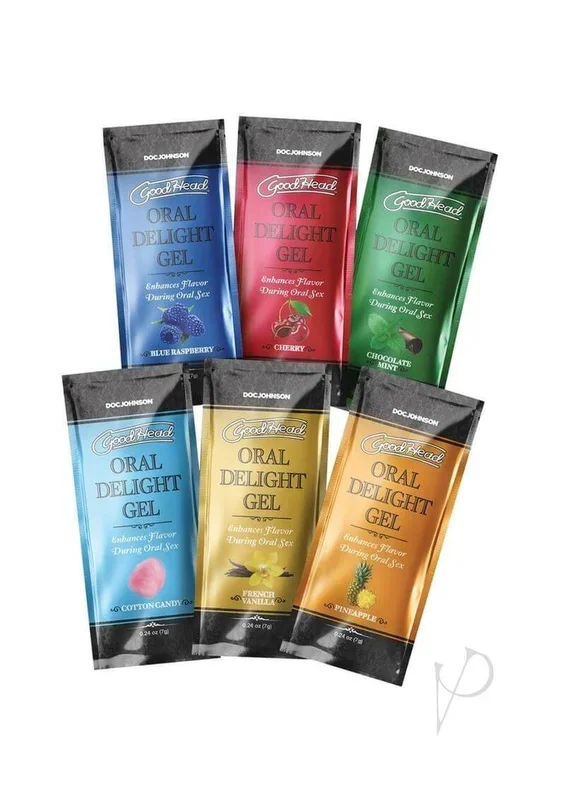 GoodHead Oral Delight Gel Assorted Flavors – 48-Pack Bulk