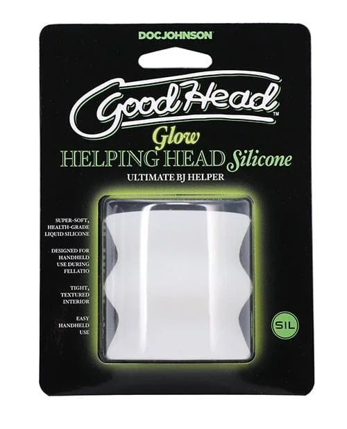 Goodhead Silicone Glow Helping Head – Frost