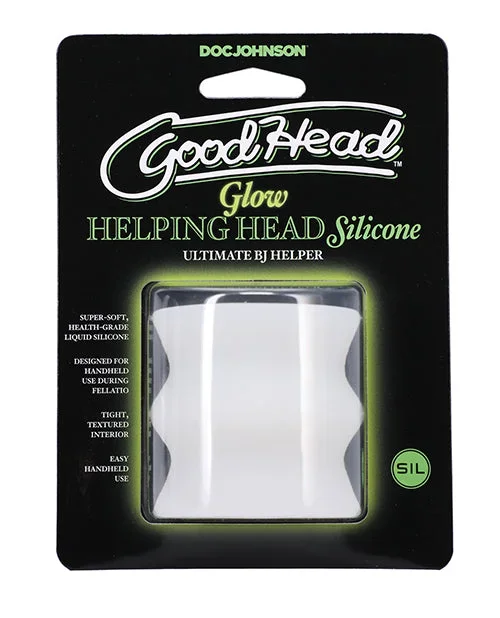 GoodHead Silicone Glow Helping Head – Frost