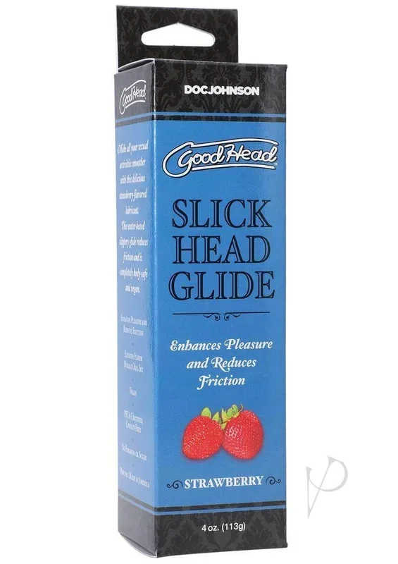 Goodhead Slick Head Glide Strawberry 4 Oz