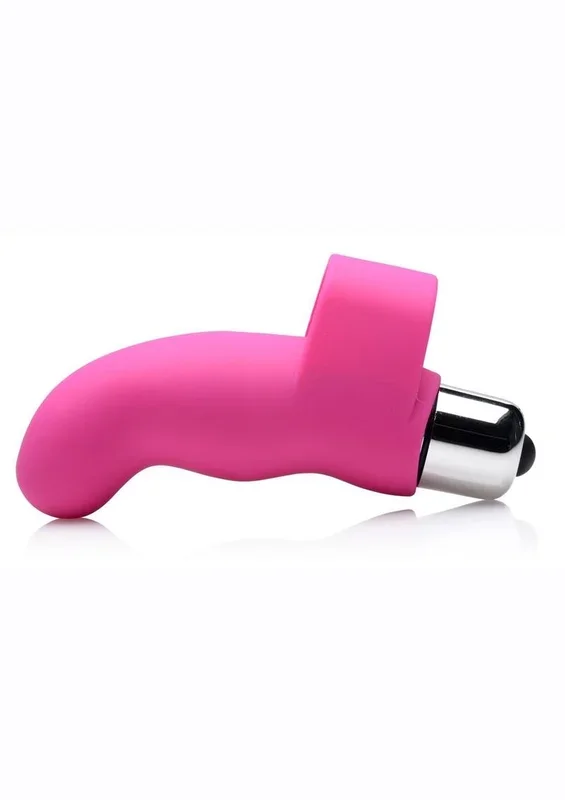 Gossip G-Thrill Silicone Finger Vibrator with Full Size Bullet