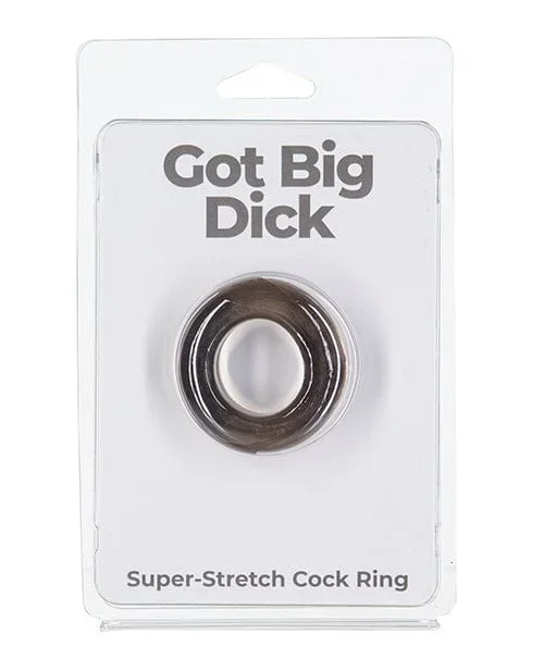 Got Big Dick Single Bumper Ring – Black
