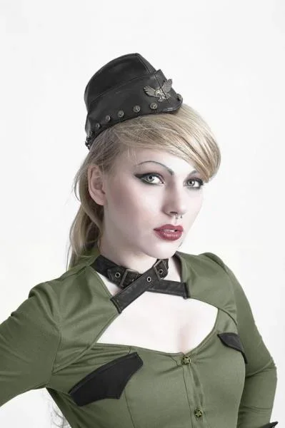 Gothic Military Ship Cap – One Size