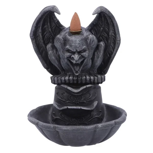 Grotesque Smoke Gargoyle Backflow Incense Burner