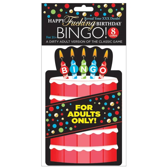Happy Fucking Birthday Bingo – Party Game
