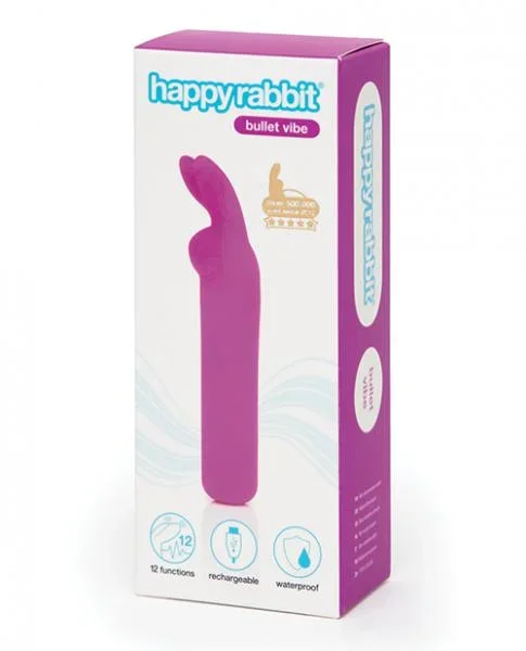 Happy Rabbit Rechargeable Bullet – Purple