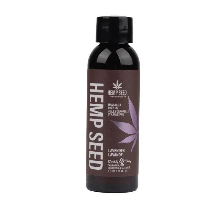 Hemp Seed Massage Oil – 2 Fl. Oz. – Lavender