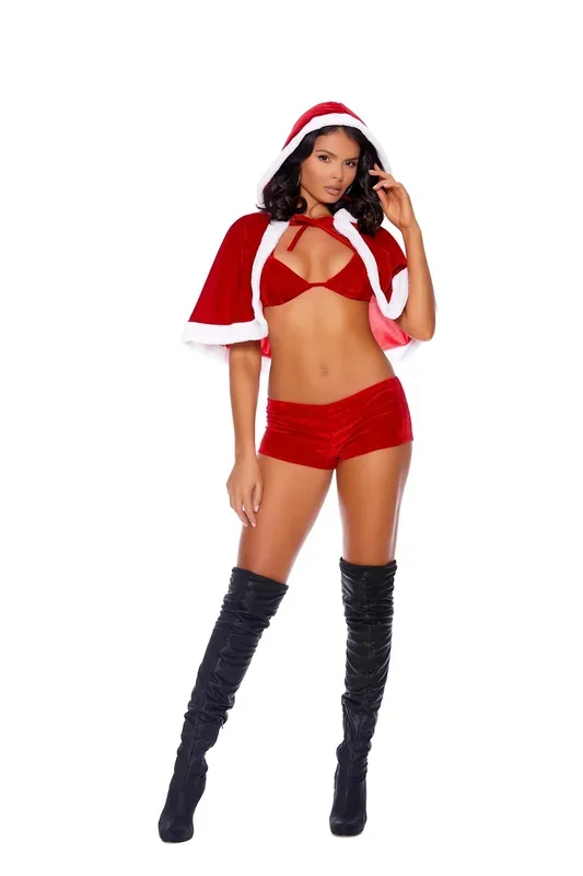 Holiday Blowout Sale Santa’s Naughty Helper 3pc – Large – Red