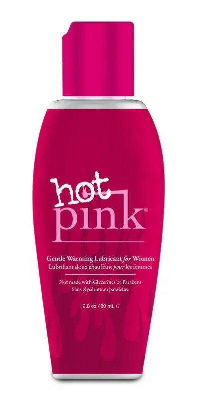 Hot Pink Warming Lubricant for Women Water-Based 4.7 Oz