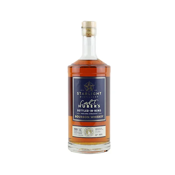 Huber’s Starlight Carl T. Bottle-In-Bond Bourbon Whiskey