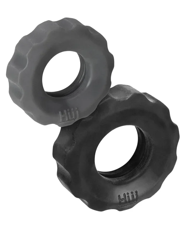 Hunky Junk Cog Ring 2 Size Double Pack – Tar & Stone Pack of 2