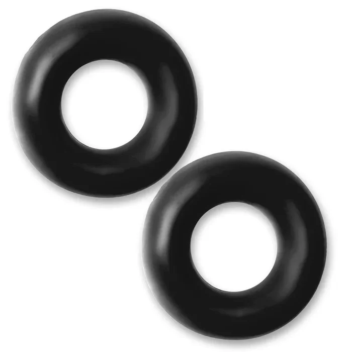 Hunkyjunk Stiffy Bulge Cock Ring 2 Pack Tar Ice