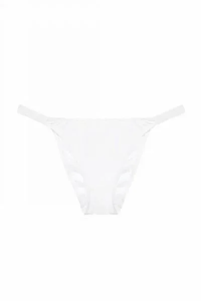Hustler Bikini Swim Brief – White –